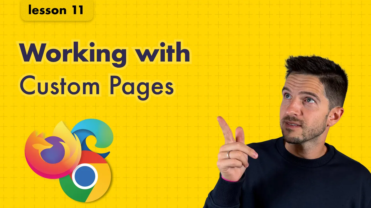 Working with Custom Pages