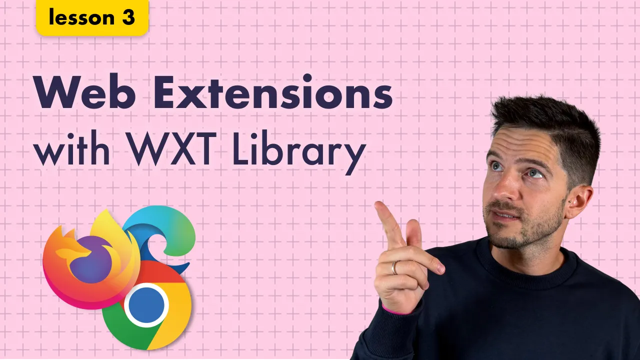 Web Extensions with WXT Library