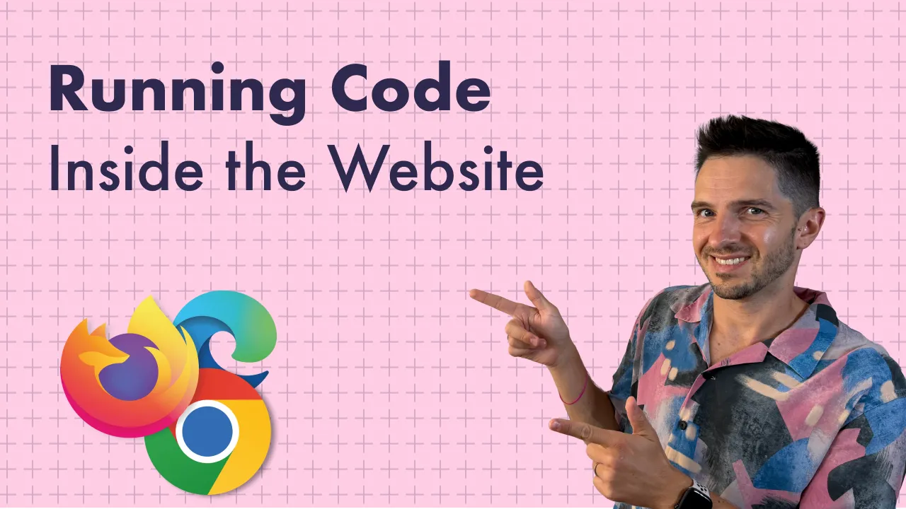 Running Code in the Website